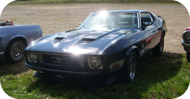 1973 Ford Mustang Mach 1 Fastback Coupe front